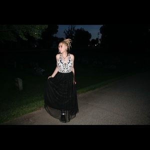 Black Classy Prom Dress